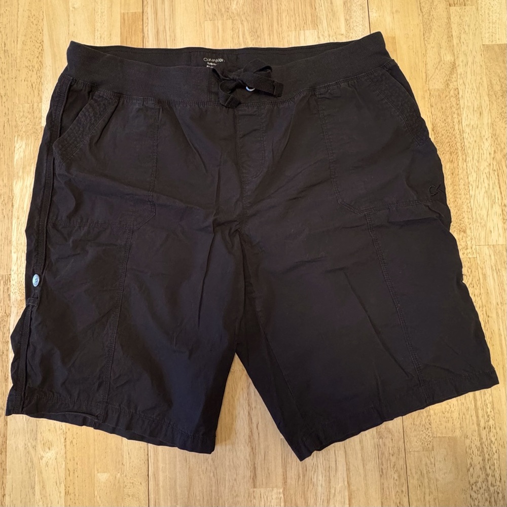 Calvin Klein Performance Black Convertible Shorts, Size XXL